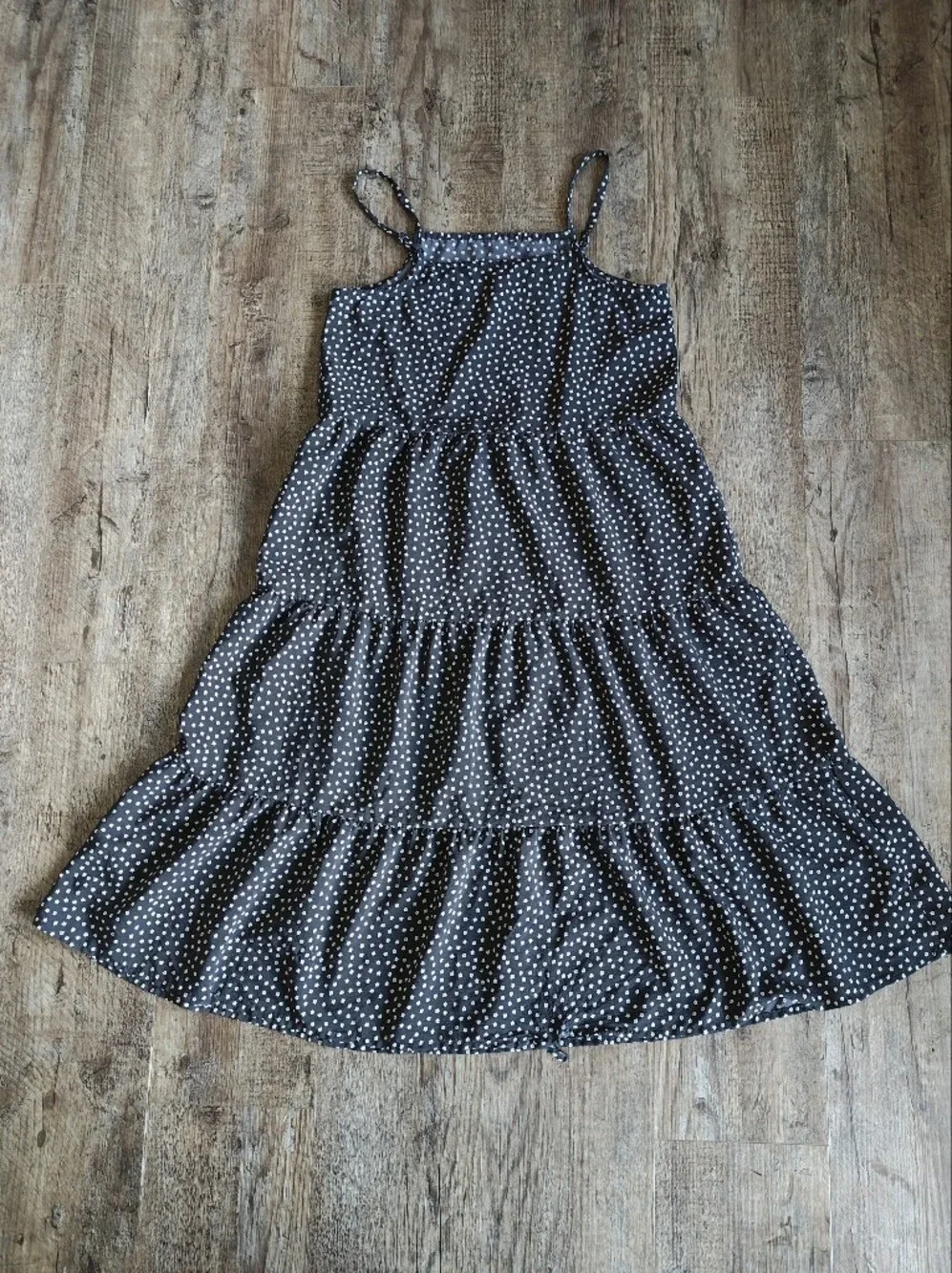 H&M Black and White Polka Dot Dress